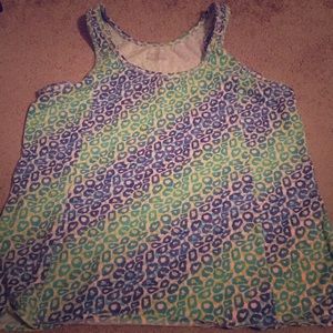 COPY - Lane Bryant active tank cheetah print